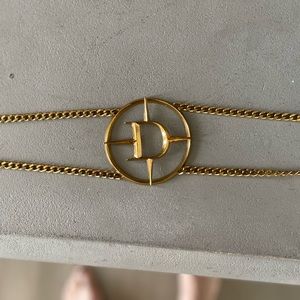 Vintage Christian Dior chain belt